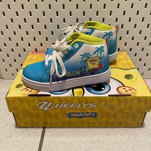 HEELYS Child Pro 20 Spongebob (Little Big Kid/Adult) Wheeled Heel Shoe, size 1.